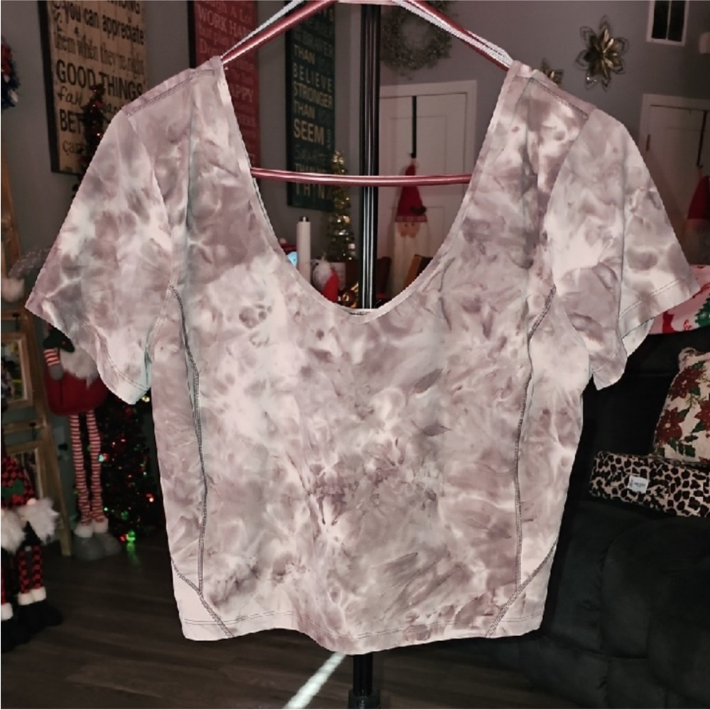 Lululemon Diamond Dye Align Top Sz 12